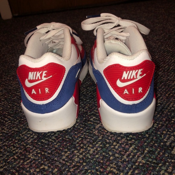 Red and Blue Nike Air Max - Picture 3 of 3